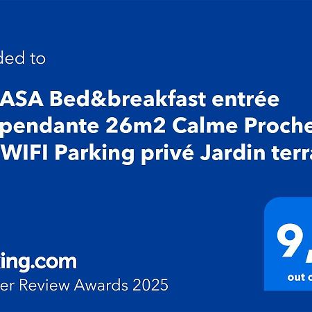 La Casa Bed&Breakfast Entree Independante 26M2 Calme Proche De Tout Wifi Parking Prive Jardin Terrasse Urrugne Εξωτερικό φωτογραφία